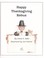 Go to record Happy Thanksgiving rebus